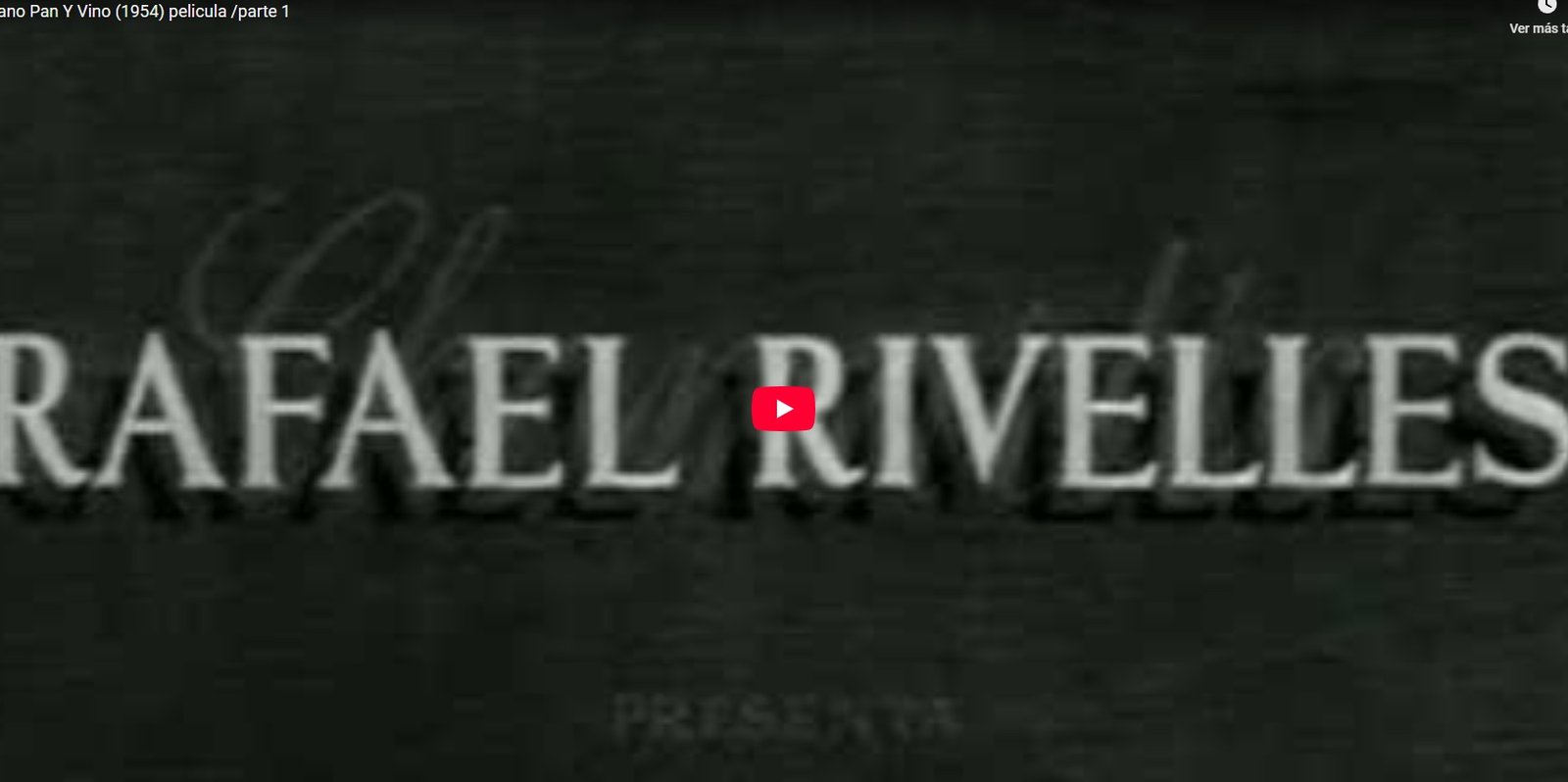 Marcelino Pan Y Vino (1954) pelicula /parte 1-6